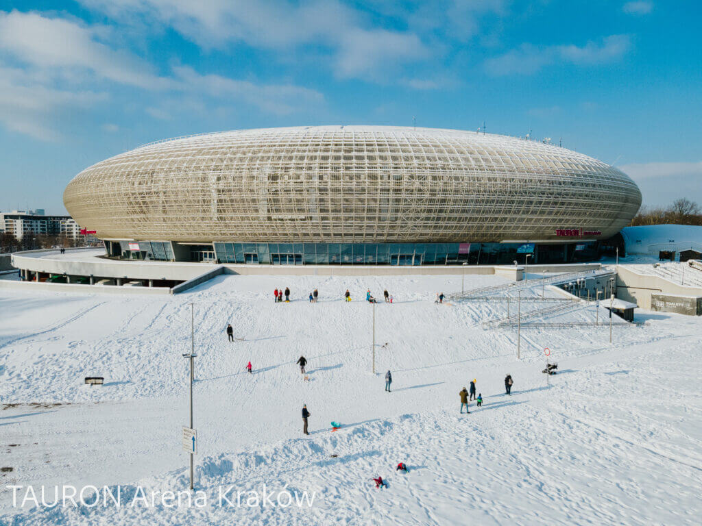 Lodowisko Przy Tauron Arenie Krak W Tauron Arena Krak W