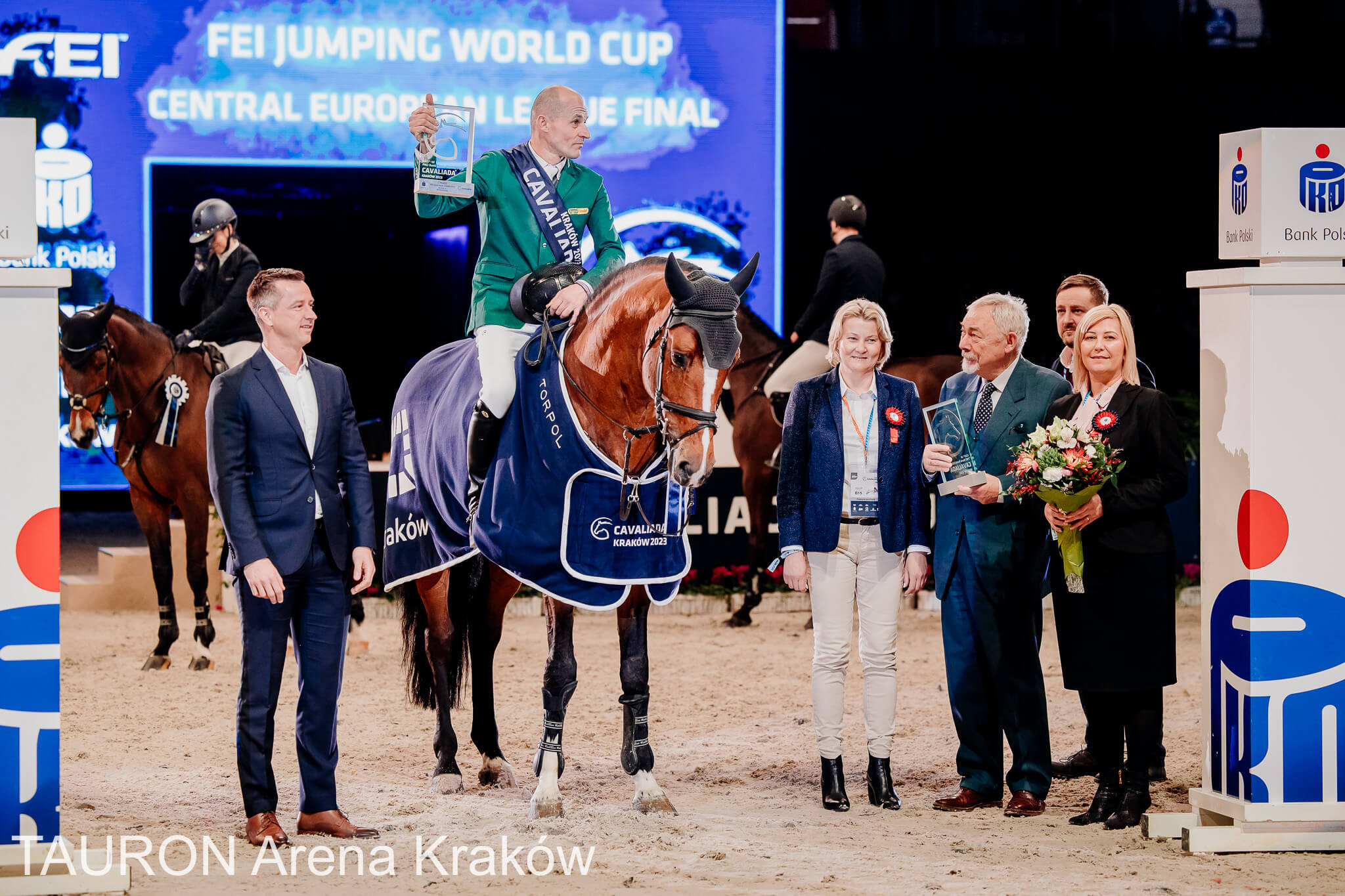 Cavaliada 2023 Grand Prix Krakowa Dla Jarosława Skrzyczyńskiego Tauron Arena Kraków 0202